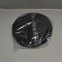 Greenjin 11" Round Memory Foam Seat Cushion Anti Slip Circle Chair Pad with Rubber Back Detachable Round Stool Cushions Machine Washable for Kitchen Dining Office Chairs Highstools Black