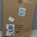 Bemis 7300SLEC Slow Close Toilet Seat, Easy Clean Hinges and Durable Plastic Seat, Made in USA, Elongated, Biscuit