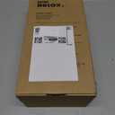 HomeTop Men's Comfort Memory Foam Moccasin Slippers, Breathable Cotton Knit Terry Cloth House Shoes for Indoor Outdoor (Gray)