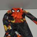 MARVEL Integrated Spider-Man Official Youth Deluxe Zentai Costume - Stretch Spandex with Hidden Zippers and Wrist Slits, Size: Small