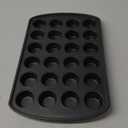Wilton Perfect Results Premium Non-Stick Pan 24-Cup Mini Muffin Tin, Steel, Silver