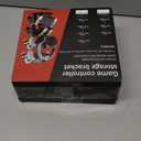 Controller Holder Stand 4 Tiers for Desk, Aluminum Alloy Rotatable Gaming Headset Stand for PS5/PS4/Xbox/Switch2/PS Controller/Headphone Holder for 12 Packs Controller