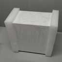 UNIQOOO White Acrylic Card Box w/Slot, Thick DIY Wedding Box Blank No Print, Large 10x10x5.5 in, for Reception Decoration Fundraiser Money Box Election Ballot Graduation Keepsake Party Favor