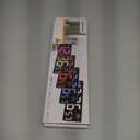 Soobest LED Wall Clock Digital Clock with Seconds, Electric Plug in Large Big Numbers Clock 5 Dimmers Wall Mount for Living Room, Auto DST, 10 Inches (Blue)