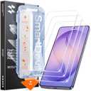 SMARTDEVIL 3 Pack for Samsung Galaxy S26 Ultra Screen Protector, HD Clear Tempered Glass, 9H Scratch & Impact Resistant, Ultrasonic Fingerprint Sensor Compatible, Bubble-Free & Dust-Free