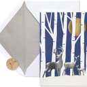 Papyrus Boxed Christmas Cards with Envelopes, Thinking of You with Warmest Wishes, Deer (12-Count)