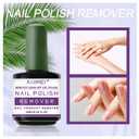 2 x AIJIMEI Nail Polish Remover 15ml x2Pcs Gel Nail Polish Remover,Professional Gel Polish Remover Quickly and Easy to Remove Nail Polish Gel Polish Remover For Nails Remover Tools(2pcs)