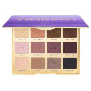 tarte tartelette matte Amazonian clay palette Full-Size Eyeshadow Palette, Cool-Toned Longwear Buildable Makeup, Perfect for Travel, Vegan & Cruelty-Free