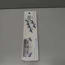 Stove Gap Covers - 304 Stainless Steel Oven Side Gap Filler, 2 Pack Stove Gap Filler Retractable Length 13.8" to 27.5", Spring Clip Design Fitting Gap Strong Guard Between Stove Top & Counter - Black