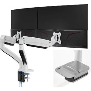 AVLT Dual Monitor Arm and Reinforcement Plate