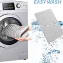 Crate Pads for Dog Cages Soft Tricot Kennel Pad Anti-Slip Dog Bed Mat for Crates Durable Washable All Season Pet Beds Grey 24180.2inch