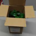 AlphaAcc Artificial Plants Potted Real Looking Small Faux Plant with Rustic Black Cement Planter for Kitchen Office Desk Bookshelf Decor (Ficus Plant)