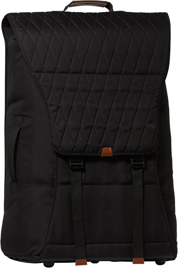 Joolz Stroller Travel Bag with 2 Wheels For Airplane & Car Travel - Water-Resistant & Scratch Protection Stroller Cover - Foldable, Compact- Easy Carry - Compatible Day, Geo, Hub - Black, 22.44 x 16.54 x 35.04 inches