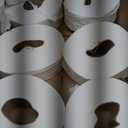 AmazonCommercial 2-Ply White Jumbo Roll Toilet Paper, 9 in, Septic Safe, Compatible with Universal Dispensers, FSC Certified, 1000 Feet Per Roll (Pack of 12)