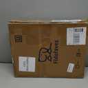 Dog Gate Indoor,18"-45" Extra Wide Metal Short Dog Gate to Step Over, 14" Tall Small Pet Gate with 3 Extension Kits, Pressure Mounted for Doorways & Stairs (White)