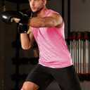 TACVASEN Men's Sleeveless Tee Shirt Quick Dry Workout Gym Tank Tops Summer Cooling Bodybuilding Muscle Shirts (XXL)