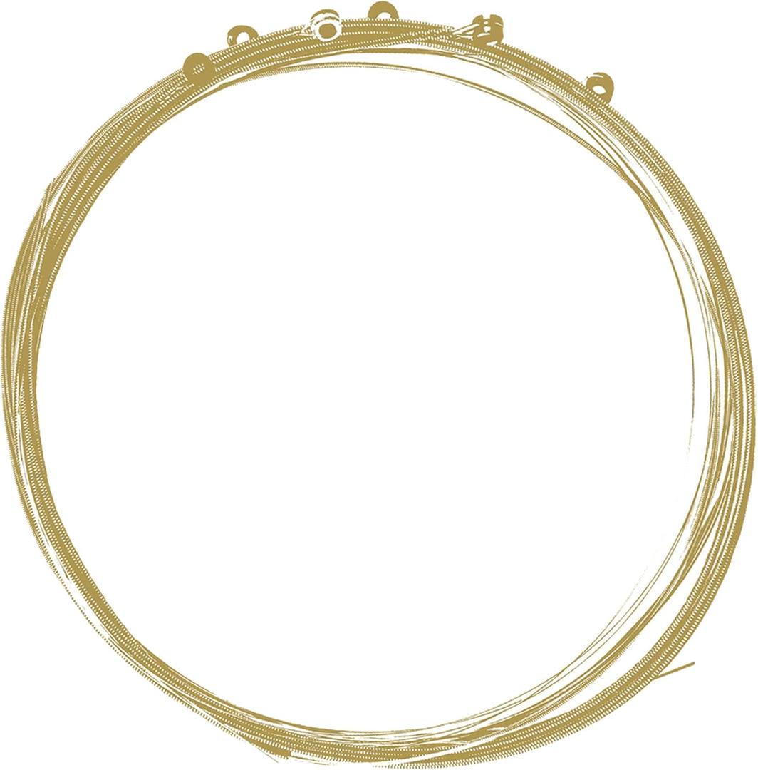 Fender Dura-Tone Coated 80/20 Bronze Acoustic Guitar Strings, 880M .013-.056