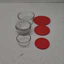 Pyrex Simply Store 6-Piece Round Glass Food Storage Set Made in the USA