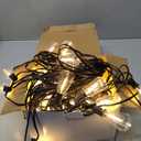 Outdoor String Lights 100 FT 52 Shatterproof LED Bulbs, UL Certified Patio Lights Outdoor Light Strings Waterproof for Patio Yard Outside Party Wedding, Connectable Dimmable 50 Sockets 2700K (100 FT 50 Sockets)