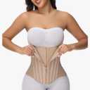 Waist Trainer for Women Tummy Control Waist Cincher Corset Sport Workout Body Shaper Postpartum Belly Band Gym, M