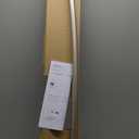 Zenna Home Curved Shower Curtain Rod, No Drill, 50-72 Inch Adjustable Tension Shower Rod for Bathroom, Rustproof, Non-Slip, Adds Room in Shower, Satin Nickel