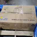 Storkcraft Premium Hoop Glider & Ottoman (Natural/Beige)  GREENGUARD Gold Certified Nursery Glider, Solid Wood Craftsmanship, Smooth-Gliding Nursery Chair and Ottoman, Award-Winning