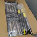 Lawn Leveling Rake - Heavy Duty 30"x10" Stainless Steel Leveler Plate,Reinforced Welds,28-60" Adjustable, Anti Flipping Smooth Edge,for Soil, Dirt,Ground,Yard Top Dressing,Landscaping