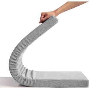 Bench Cushion Outdoor/Indoor Non-Slip with Zipper - Patio Porch Swing Cushions, 48/40/50 x 12/14/16/18 inch Bay Window Seat Furniture Cushion(Z3,74x18x2i)