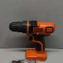 BLACK+DECKER 20V MAX Cordless Drill and Driver, 3/8 Inch, With LED Work Light, Battery and Charger Included (LDX120C)