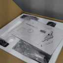 Under Desk Elliptical Machine, Electric Seated Pedal Exerciser, Mini Elliptical Leg Exerciser with Remoter, 12 Level Speeds, Forward & Reverse Direction, Manual & Auto Mode for Home Office