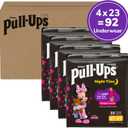 Pull-Ups Girls' Night-Time Potty Training Pants, Size 4T-5T Overnight Training Underwear (38-50 lbs), 92 Ct