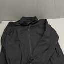 Mens Lightweight Jackets Full Zip Laydown Collar Golf Light Windbreaker Jackets with Zip Pockets Size M