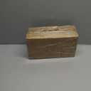 Youeon Small Canister Sets for Kitchen Counter, 25 Oz Coffee Sugar Tea Canister Set, Metal Vintage Kitchen Container 3 Pack, Food Storage Containers with Bamboo Lid, Farmhouse Decor, Beige