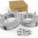 6x5.5 Wheel Spacers Forged 1.5 Inch (38mm)Compatible For GMC Jimmy C15 K15 K1500 K1500 Suburban, Chevy Blazer K1500, For Jeep Cherokee, International Scout (2pc 108mm 7/16-20 Studs) 6x139.7 Spacer