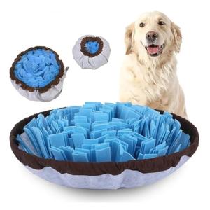 PET ARENA Snuffle Mat for Dogs - Adjustable Interactive Puzzle Toy for Large & Small Breed Slow Feeder for Mental Stimulation & Stress Relief Encourages Natural Foraging Ideal for Indoor & Outdoor Use