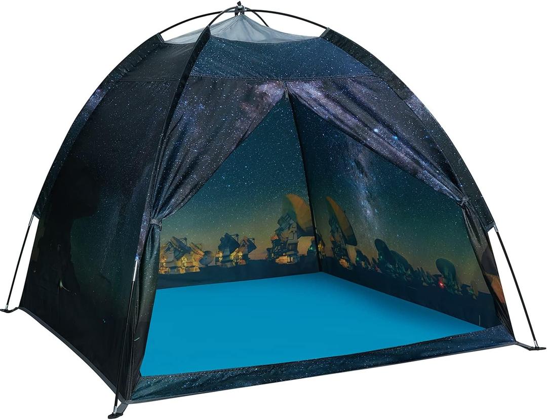 Mnagant Kids Play Tent Imaginative Play Popup Tents Space World Tent for Kids Indoor/Outdoor Fun-Kid Galaxy Dome Tent Playhouse for Boys and Girls,Perfect Kids Gift- 47" x 47" x 43"