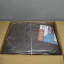 Heavy-Duty Waterproof Tarp with Specially Designed D-Rings, Finished Size:30x40 ft, Brown, 16-mil Thick, Industrial Grade