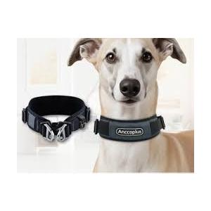 AnccoPlus Comfort Walking Dog Collar Size M Color Grey