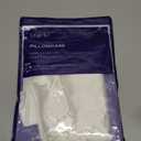 MR&HM Satin Pillowcase for Hair and Skin, Silk Satin Pillowcase 2 Pack, King Size Pillow Cases Set of 2, Silky Pillow Cover with Envelope Closure (20x36, Ivory)