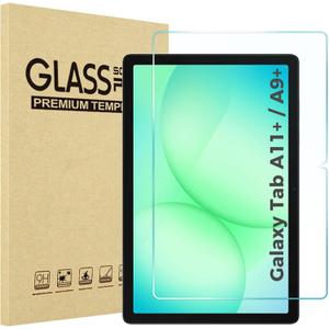 ProCase 1 Pack Screen Protector for Galaxy Tab A11 Plus 2025 / Tab A9 Plus 11 Inch 2023, HD Tempered Glass 9H Film Guard for Tab A11+ / A9+ 5G 11"