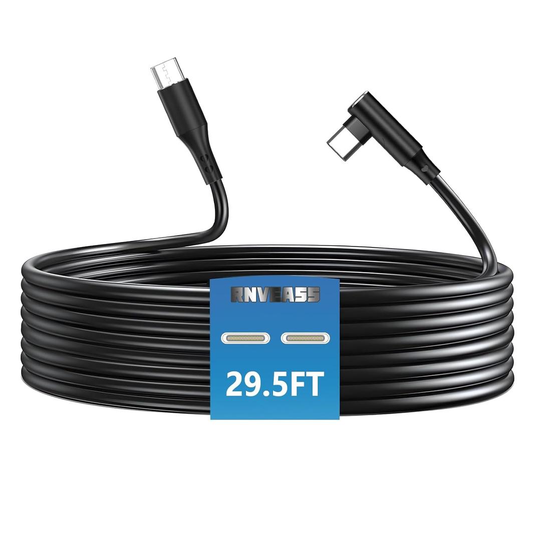 29.5ft Extension Cable for Rear Camera of Dash Cam, Compatible with VANTRUE N4 Pro/S1 Pro/E3 Dash Cam, Hard Wired Kit for Multiple Vehicle Models