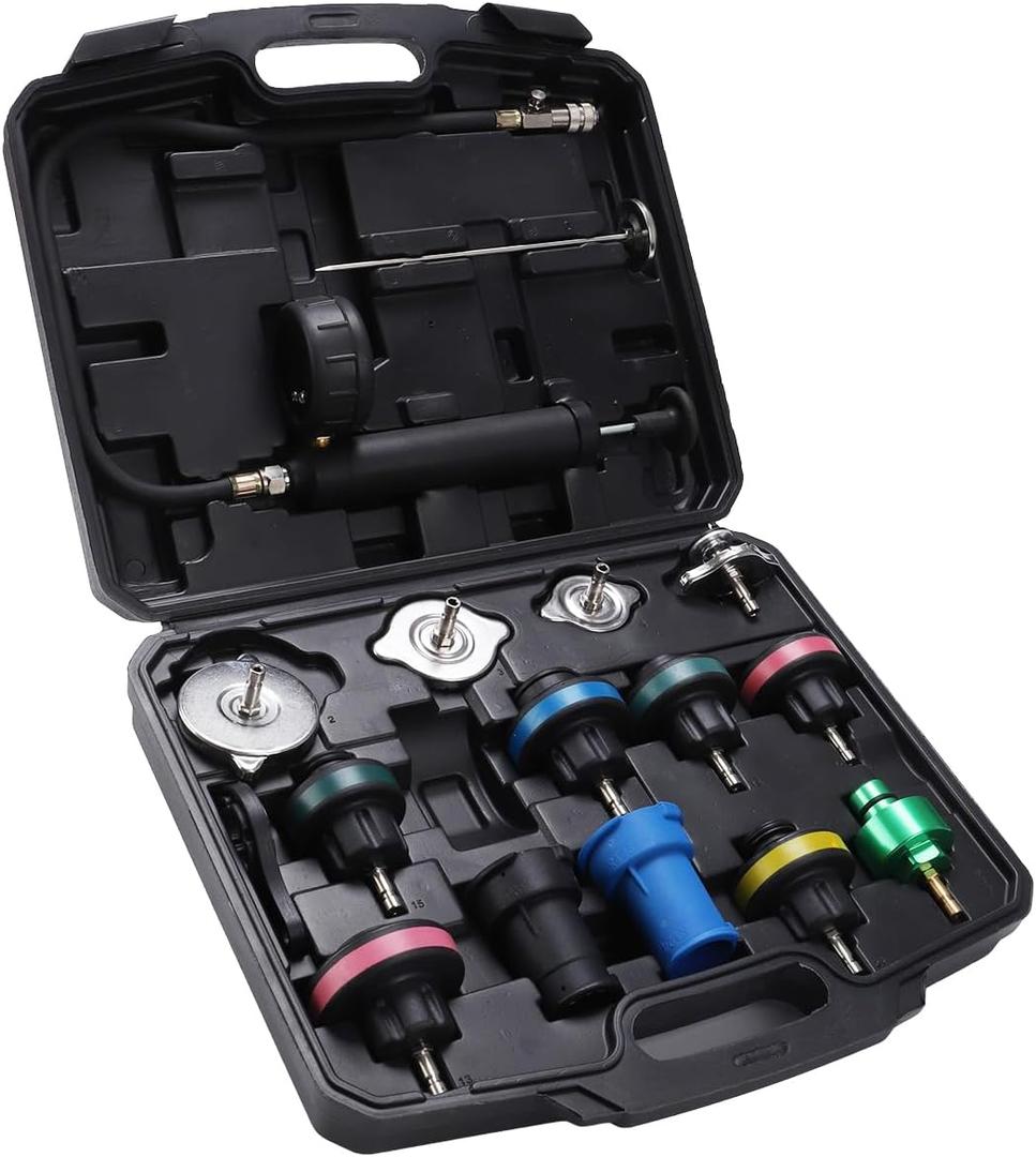 Radiator Pressure Tester Kit (Black-15)