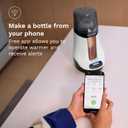 Baby Brezza Smart Baby Bottle Warmer, Breastmilk Warmer Defroster Free App - Different Temperatures for Breastmilk Formula Universal Fit for All Bottles Milk Bags Calentador de Biberones