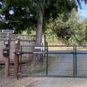 Ghost Controls TDS2XP Heavy-Duty Solar Dual Automatic Gate Opener Kit for Swing Gates Up to 20 Feet