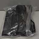 BOHDK Wall File Organizer, 3 Tire Hanging File Folder Mail Organizer, Vertical Mesh Metal Door/Wall Mount Hanging File Holder, Paper Document Magazine Rack with Hooks for Home Office Black