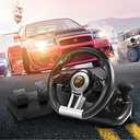 PXN PC Racing Steering Wheel, V3II USB Car Driving Simulator Race Gaming Steering Wheel with Pedals for Windows PC, PS3, PS4, Nintendo Switch, Xbox One, Xbox Series X/S