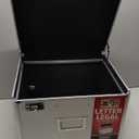 Vaultz Locking File Storage Chest, Two-Handled, Letter/Legal File Storage, 17 1/2 W x 14 D x 12 1/2 H Inches, White (VZ00169)