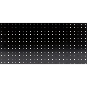 Metal Pegboard Panels, Pegboard Wall Organizer for Garage Tool Storage Organization, 12"X24", Black