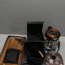 Viant Luxury Tea Set. Electric Kettle with Infuser for Loose Leaf And Ceramic Serving Set. Teapot and Cup Set with Wooden Tray. Excellent Gift Idea For Tea Lovers.