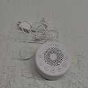 Sound Machine Easysleep White Noise Machine with 25 Soothing Sounds and Night Lights with Memory Function 32 Levels of Volume and 5 Sleep Timer Powered by AC or USB for Sleeping Relaxation (White)